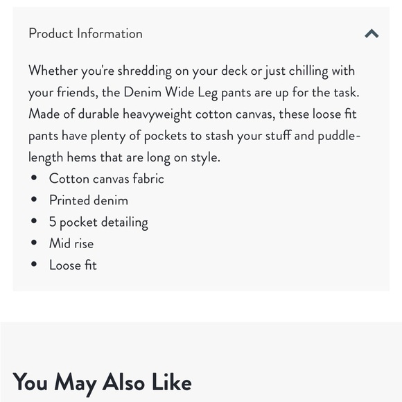 NEW Vans Sirelle Printed Marshmallow Puddle Pants - Picture 6 of 6